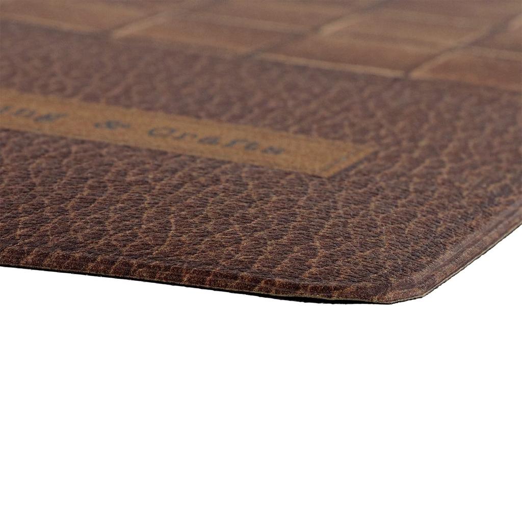 Bestco Floor Mat/Chair Mat, Antibacterial, Mildew Resistant, Odor Resistant, and Flame Retardant, 90x120cm, Leather Style, ND-4566, Classicon