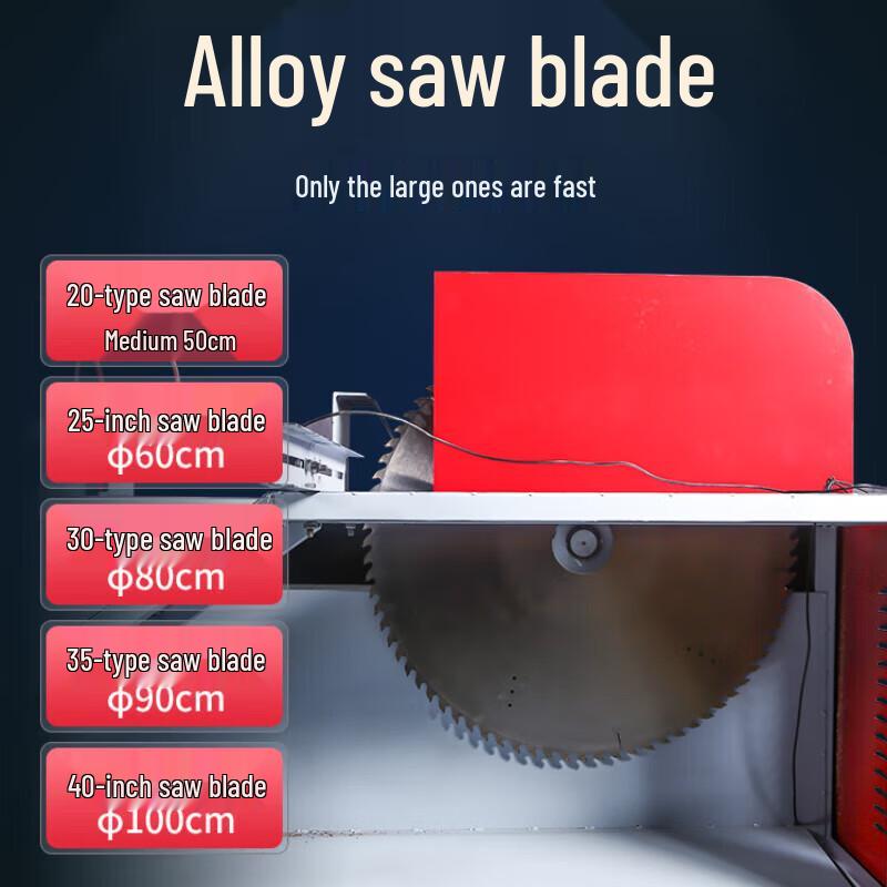 Jundelun Type 20 Automatic Woodworking Log Saw CN Plug (adapter Included)