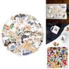 Cute Cartoon Waterproof Stickers For Notebooks Water Bottles And More Set Of 52
