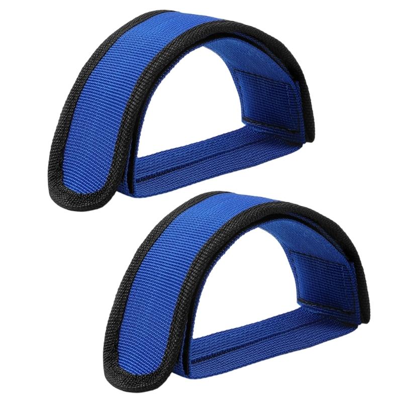 Bike Extended Foot Pedals Bands Easily Mount Cycling Bicycles Pedal Strap Toe Clip Strap Replacement Cycling Accessories