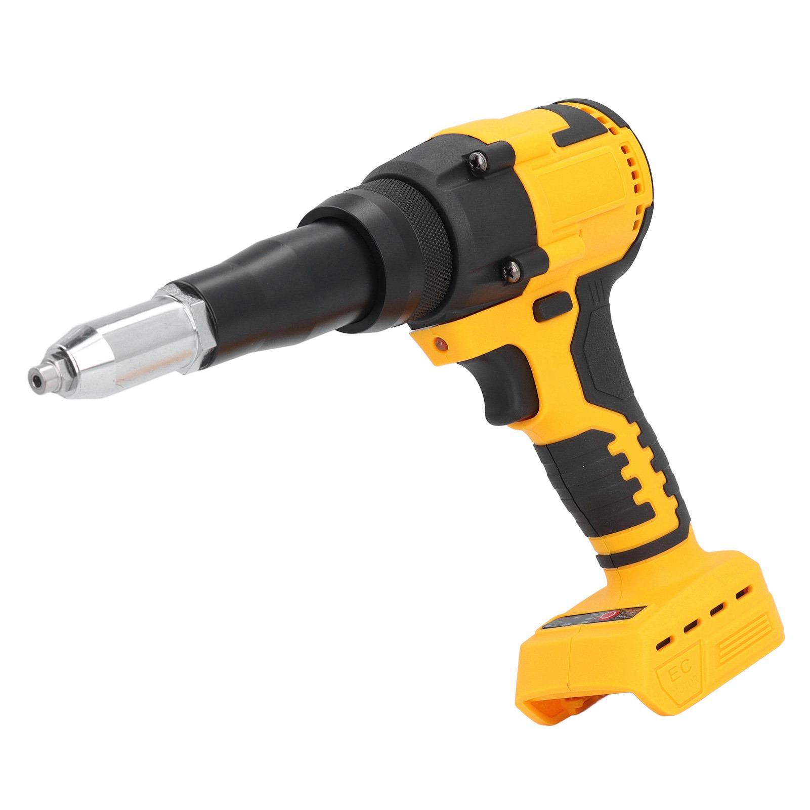 

Cordless Rivet Tool 3.2‑4.8mm Rivet Nut Gun Brushless Automatic Riveter with LED Light for DCB206 DCB207 DCB208 Battery