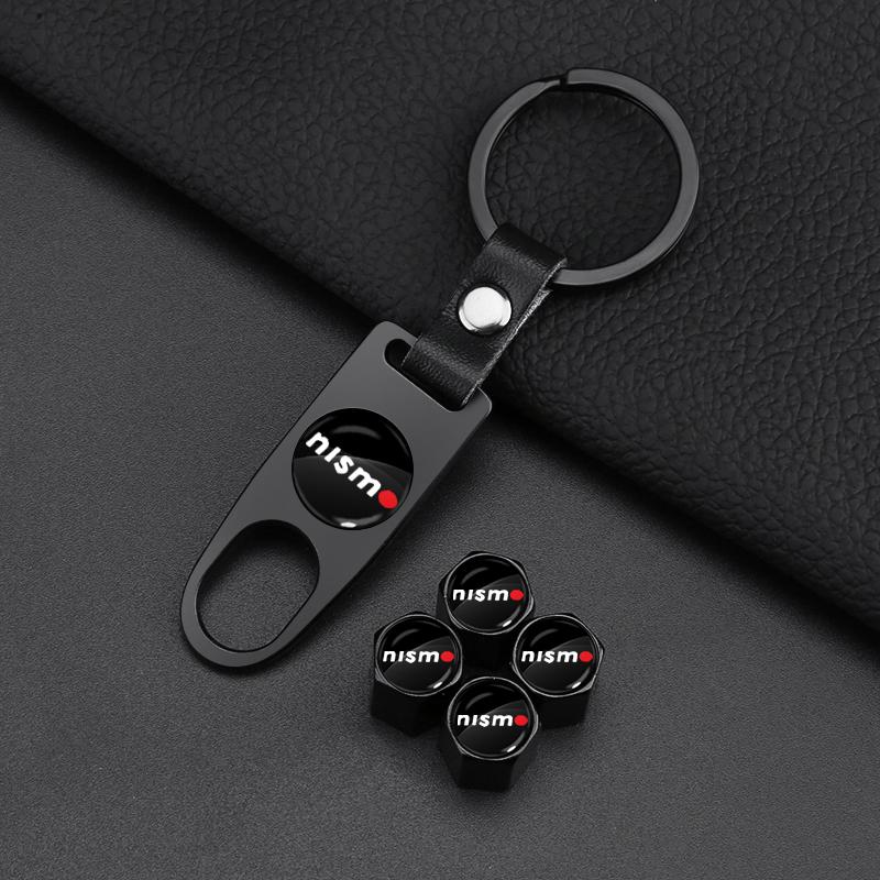 1 Stück Leder Nismo LOGO Schlüsselanhänger Schlüsselanhänger Auto Abzeichen Schlüsselanhänger Zubehör Für Nissan Qashqai X J10 J11 Trail Tiida Teana Skyline Juke X-trail
