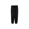 Puma Solid Color Logo Print Jogger Sweatpants Men Bottoms Black 656582-03
