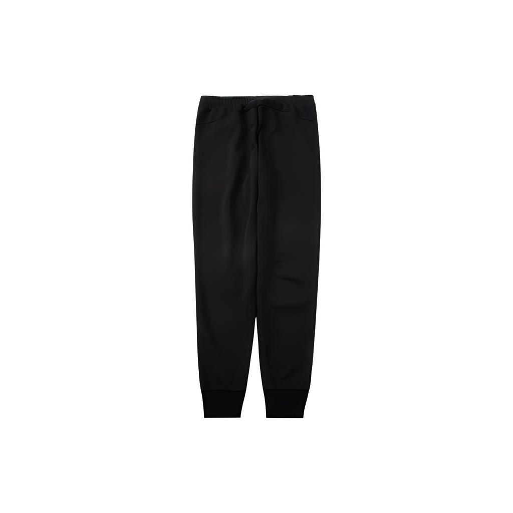 Puma Solid Color Logo Print Jogger Sweatpants Men Bottoms Black 656582-03