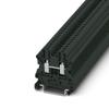 UT 4 BK - Black Through Connector