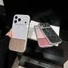 Applicable to Apple 17promax mobile phone case ins wind crushing diamond diamond glitter frame iPhone16/15 anti-drop hard case