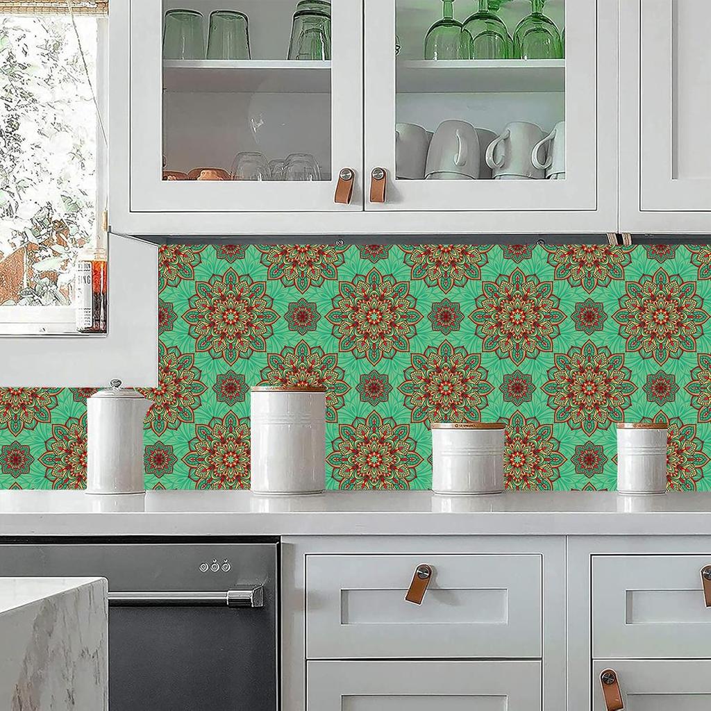 Waterproof Wall Stickers Posters Self-Adhesive Waterproof Wall Stickers Home Living Room Walls Kitchen Decoration Stickers