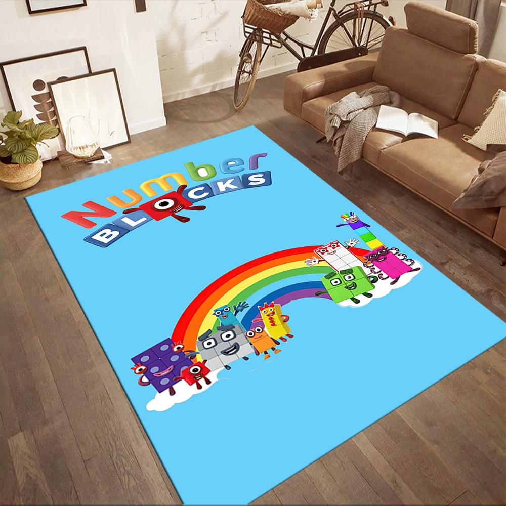 Numberblocks Carpet Design For Living Rooms Hallway Outdoor Bedrooms Antislip Carpet Office Home Decor Perfect Birthdaychristmas Gift Idea