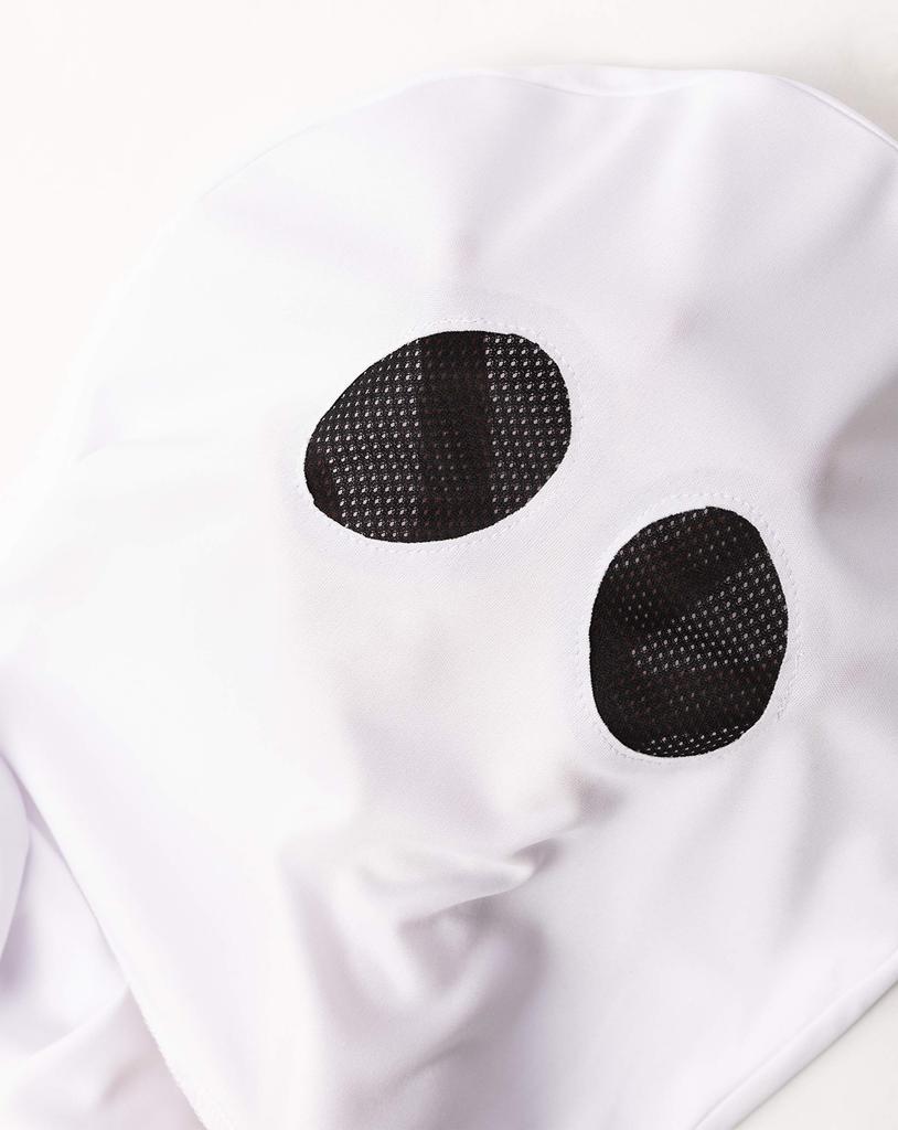 Clearstone Cosplay Halloween Ghost Poncho for White Kids,