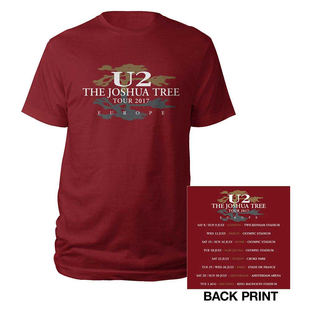 U2 TShirt Joshua Tree 2017 OFFICIAL NEW S
