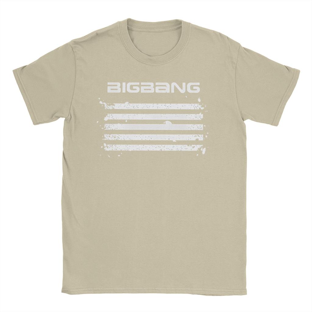 Big Bang BIGBANG GDragon TShirts for Men Women Round Collar Pure Cotton T Shirts Kpop Music Short Sleeve Tees Gift Idea Tops