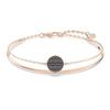 Swarovski Ginger Logo Design Bracelet Women Bracelets Rose-Gold 5389046GRAY