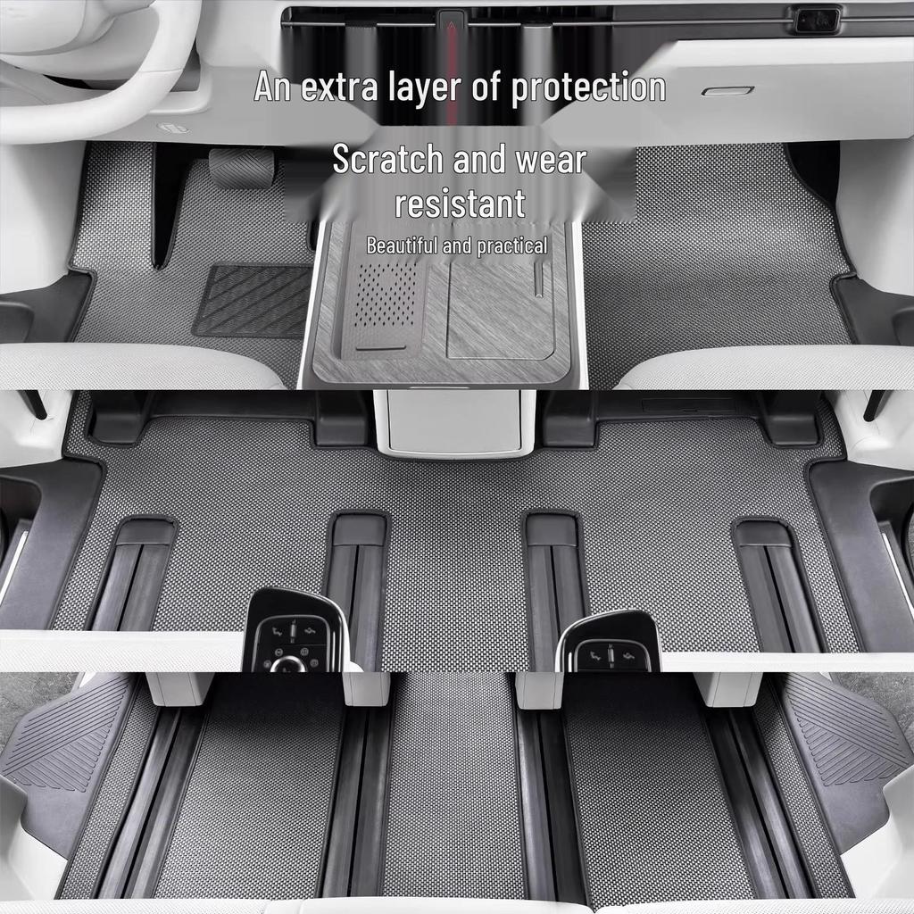 Wey Gaoshan 7/8/9 Carbon Fiber Floor & Trunk Mats - Full Coverage Interior Decor