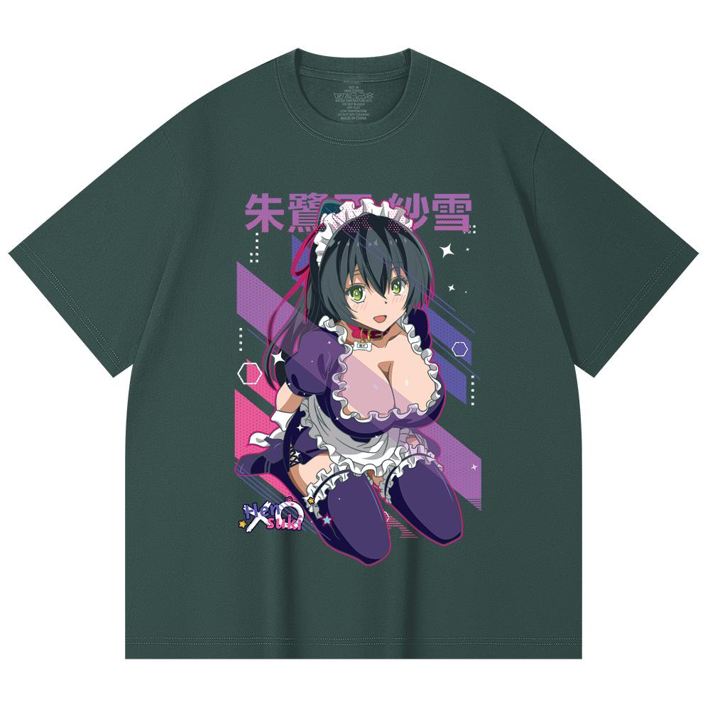 T-shirt Unisex Pesante 100% Cotone 230 g/m² Stampa Sayuki Hensuki V1