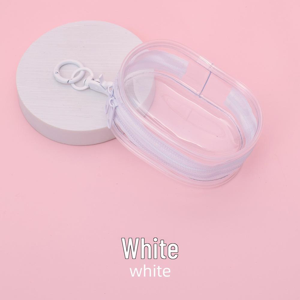 Transparent Cable & Earphone Organizer: Portable Mini Storage & Protective Case