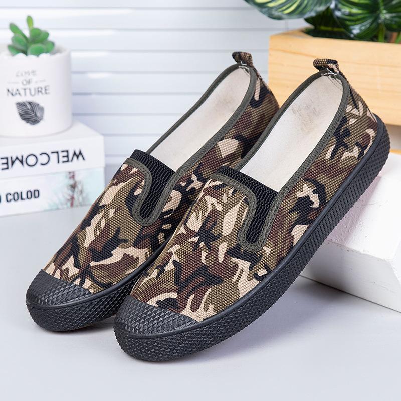 One-pedal lazy shoes, sneakers, rubber shoes, casual shoes, construction site work shoes, labor protection shoes, military training shoes, liberation