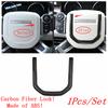 Steering Wheel Gear Shift / Armrest Storage Stripes Cover Trim For Range Rover Evoque L551  -  Carbon Fiber Accessories