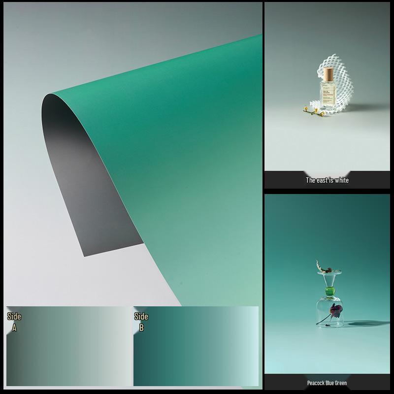Zweiseitiger Gradient-Fotohintergrund für Produkt- und Stillleben-Aufnahmen