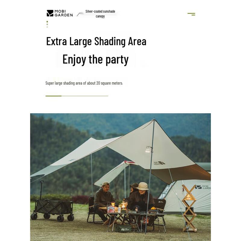 Mobigarden Juntin 440 Hexagonal Butterfly Tarp