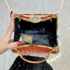 Hand-held Bag - Exquisite Dinner Bag - French-style Diamond-studded Handbag - Women's Bag