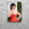 zooey deschanel actor Metal Signs wall decor Vintage Tin Signs Captain Metal Poster Decor for Bar Pub Club Wall Decoration