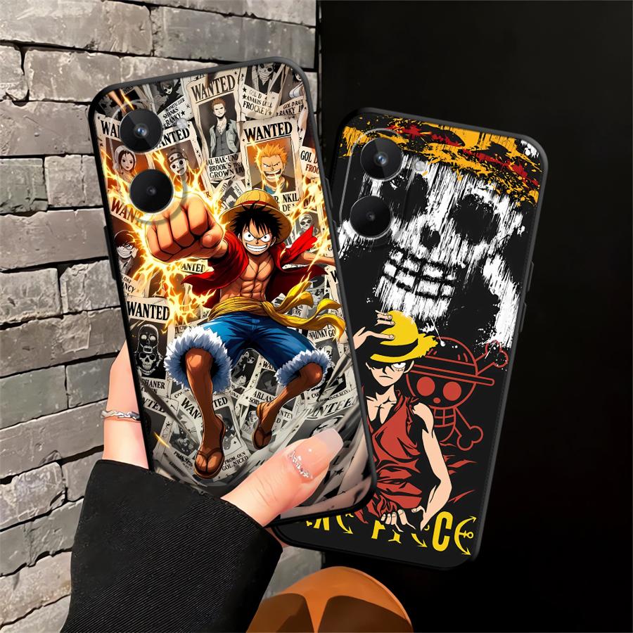 Phone Cover Case for Realme C21 C25 12 14 11 Pro C33 C35 C53 C55 P3 Ultra GT Master Neo2 C15 C12 Nazro 50 50i Ones Pieces Luffy