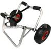 10-Inch Foldable Inflatable Wheel Aluminum Kayak Beach Trailer