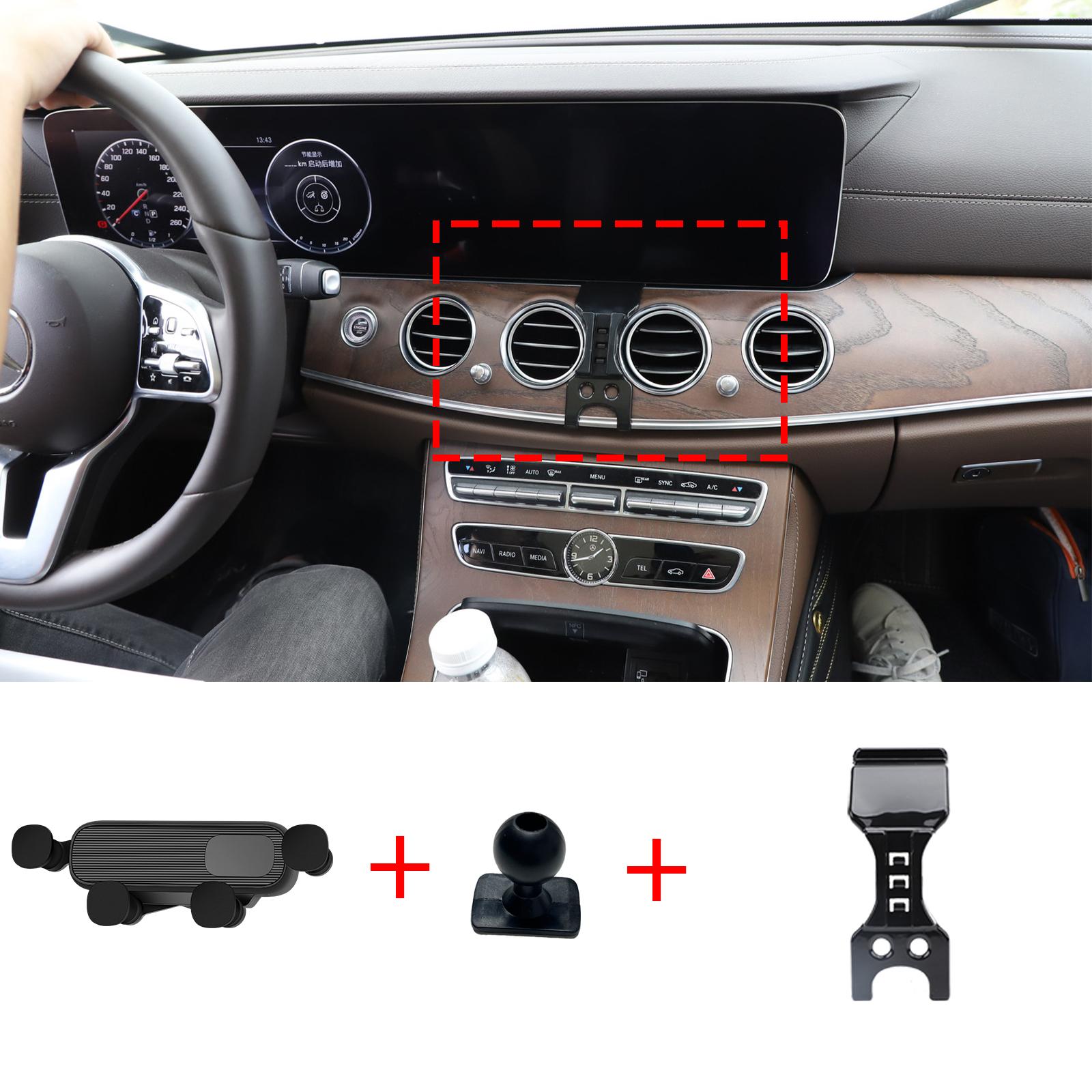 

Car Mobile Phone Holder for Mercedes Benz E Class W213 2016~2025 GPS Bracket Navigation Stand Auto Accessories