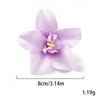 5/10/20Pcs 8cm Artificial Flowers Head Silk Orchid Flowers for DIY Wedding Party Craft Home Decoration Wreath Accessories