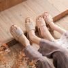 Summer Linen Embroidered Non-Slip Slippers for Men & Women