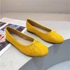 Fashion French Butterfly Knot Flat Shoes Soft Bottom Ballet Style Women's Casual Spring Summer New Korean Version Commuting Slip-On Shoe