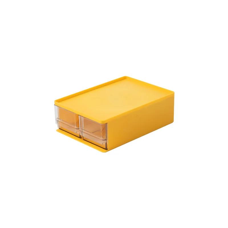 Desktop Stackable Storage Drawer Home Office Stationery A4 A5 Paper Documents Storage Box Makeup Cosmetics Organizer