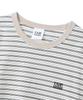 CGP Multi-Stripe Short Sleeve T-Shirt - Ivory