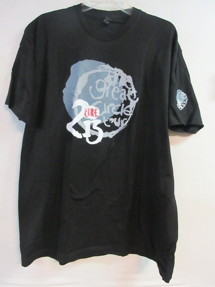 

THE CURE OFFICIAL MERCH GREAT CIRCLE 2013 BAND CONCERT MUSIC EXTRA LARGE Unisex T-Shirt XL