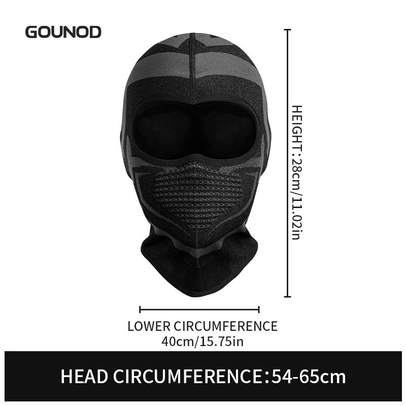 Durable And Safe Cycling Warm Mask Motorcycle Helmet Headgear Plus Velvet Windproof Bib Cold Protection Ski Mask Winter
