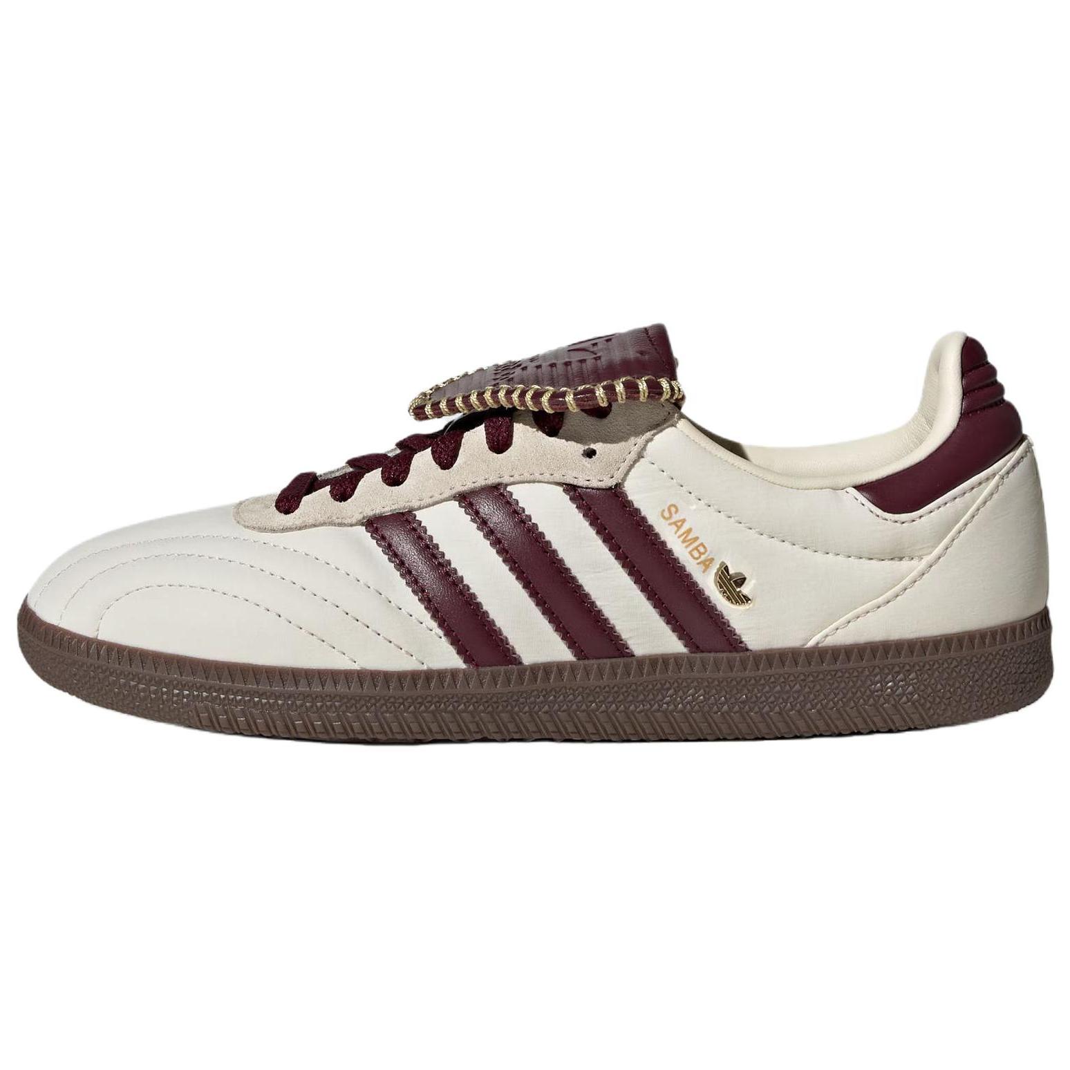 

Adidas Originals Samba Long Tongue Classic Folded Tongue Sneakers Women Sneakers Off-White IH9045 36