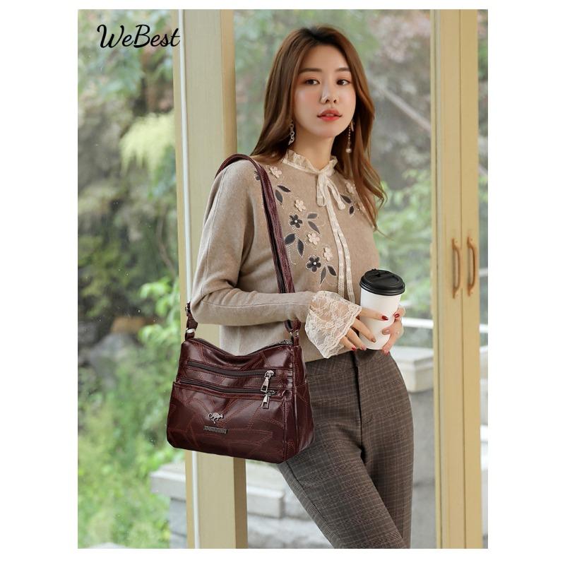 

Oxford Cloth Women s Casual Waterproof Backpack кавовий