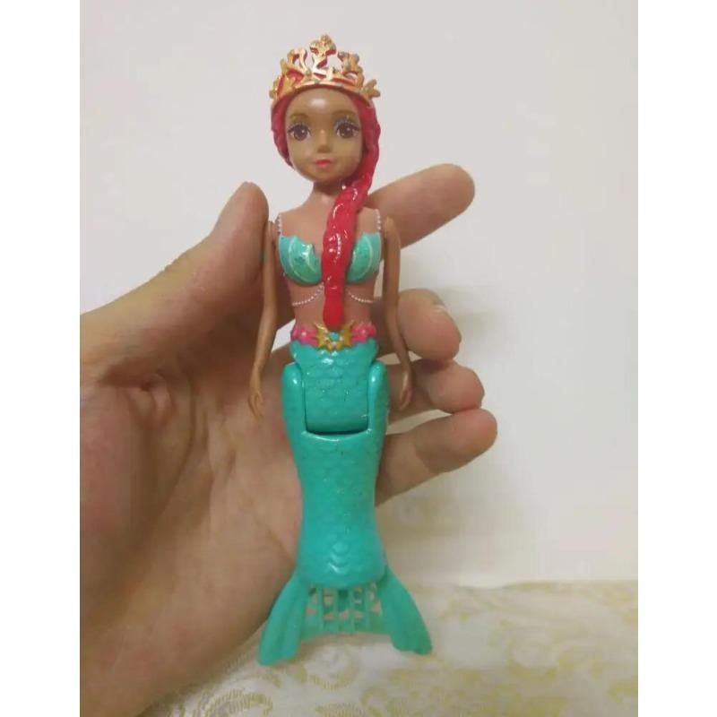 Original Vintage Egypt Baby Angel Long Hair Mermaid Princess Toys for Kids Lovely Children Gift