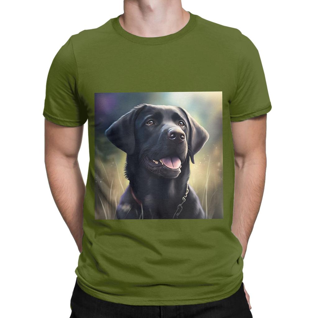 Beautiful Black Labrador Retriever Funny 100 Cotton TShirt Labrador Retriever Tops Tees For Unisex