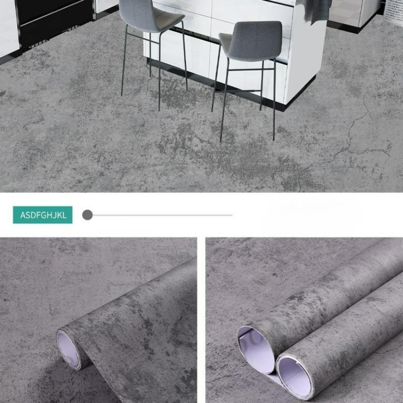 Kitchen, Bathroom, Non-slip Floor Stickers, Thickened Balcony Floor Wallpaper, Self-adhesive Waterproof Tile Stickers