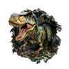 Simulated 3D Wall Breaking Dinosaur Wall Stickers, Living Room, Children's Room, Home Decoration Stickers