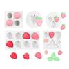 Fruit Strawberry Dessert Mousse Cake Mold Silicone Cake Decorations Reusable Baking Molds Kitchen Tools