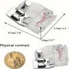 Adjustable Bias Tape Binding Foot Presser Foot For Most Of Low Shank Sewing Machine Accessories For Sewing Crafting Tape Sewing Machines Presser Foot