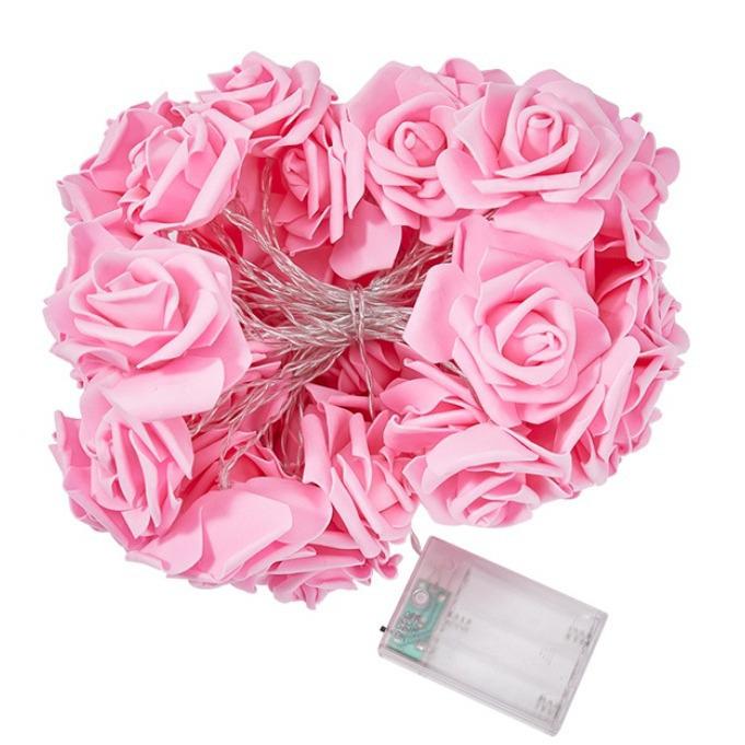 LED Rose String Lights - Bedroom Decoration & Wedding Proposal Props