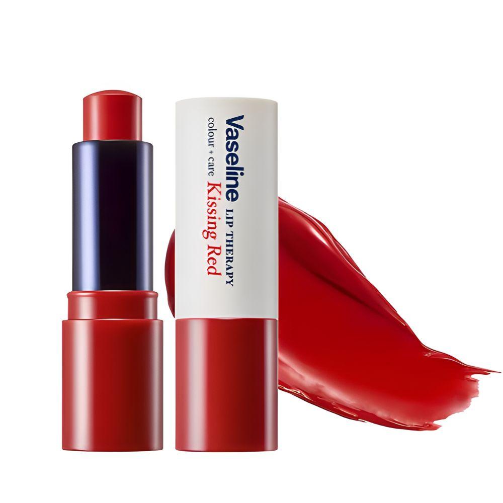 Vaseline Lip Therapy Colour Care Lip Balm 4.2g x 1 01 Kissing Red
