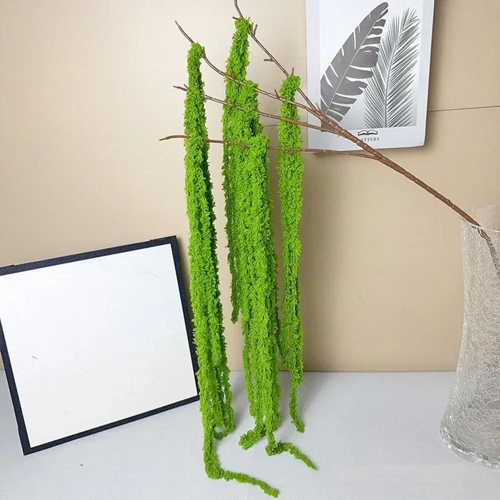 Multicolor Amaranthus Artificial Hanging Plant Ornament Yarn Simulated Amaranthus Caudatus Accessories Photo Props