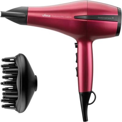 Hair Dryer - UFESA - Radiance Pro - 2400W - AC Motor - Ionic Technology - Red
