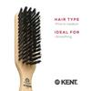 GB KENT Kent a Boar Bristle and Nylon Mix Hair Made with Natural Wood and and Used by the British Royal PF06 Brush, Brush, Bristle, Family,
