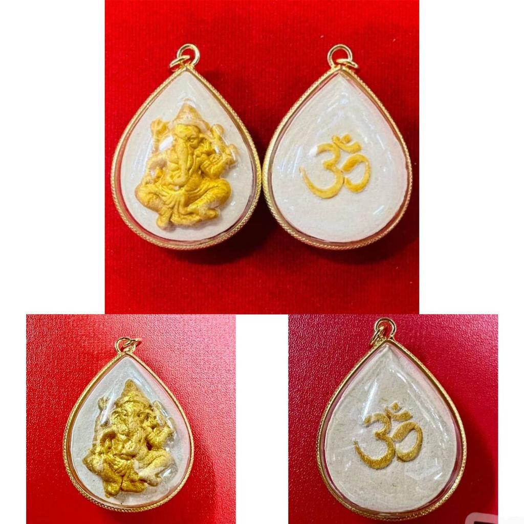 Ganesha Elephant Head God Necklaces Pendant Hinduism Powerful Success Amulet Talismans Blessings Jewelry Vintage