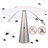 Automatic Soft Mosquito & Fly Repellent Fan 360° Rotating Portable Battery Powered for Outdoor Family Picnics